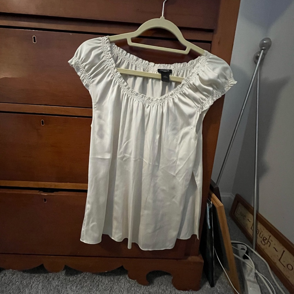 White tank top Ann Taylor